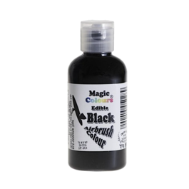 [MHD] MAGIC COLOURS AIRBRUSH-LEBENSMITTELFARBE BLACK - SCHWARZ 55 ML