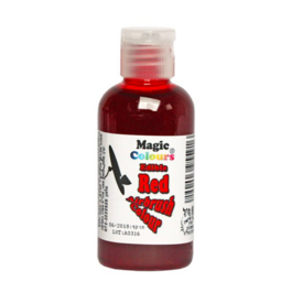 [MHD] MAGIC COLOURS AIRBRUSH-LEBENSMITTELFARBE - RED/ROT 55 ML