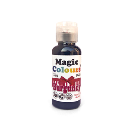 MAGIC COLOURS PRO LEBENSMITTELFARBE IN GELFORM - BURGUNDY 32 G