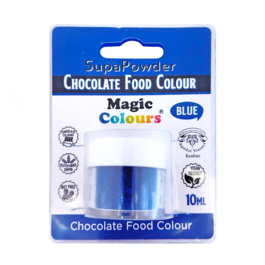 MAGIC COLOURS PULVERFRMIGE LEBENSMITTELFARBE FR SCHOKOLADE - BLUE/BLAU 10 ML