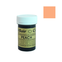 SUGARFLAIR LEBENSMITTELFARBE IN PASTENFORM SPECTRAL -  PFIRSICH 25 G