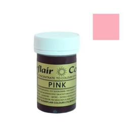 SUGARFLAIR LEBENSMITTELFARBE IN PASTENFORM SPECTRAL - ROSA 25 G