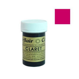 SUGARFLAIR LEBENSMITTELFARBE IN PASTENFORM SPECTRAL - CLARET 25 G