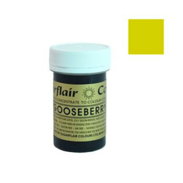 SUGARFLAIR LEBENSMITTELFARBE IN PASTENFORM SPECTRAL - GOOSEBERRY (25 G)