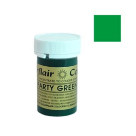 SUGARFLAIR LEBENSMITTELFARBE IN PASTENFORM SPECTRAL - PARTY GRN 25 G