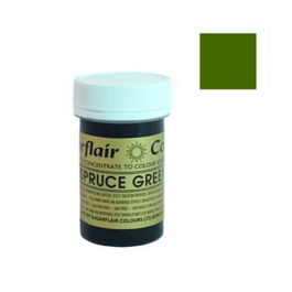 SUGARFLAIR LEBENSMITTELFARBE IN PASTENFORM SPECTRAL - SPRUCE GRN 25 G