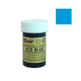 SUGARFLAIR LEBENSMITTELFARBE IN PASTENFORM SPECTRAL - EISBLAU 25 G