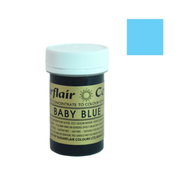 SUGARFLAIR LEBENSMITTELFARBE IN PASTENFORM SPECTRAL - BABY BLAU 25 G