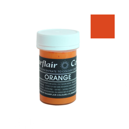 SUGARFLAIR PASTELLFARBEN - ORANGE (25 G)