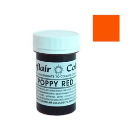 TARTRANIL LEBENSMITTELFARBEN SUGARFLAIR -  POPPY ROT 25 G