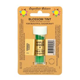 SUGARFLAIR MATTE LEBENSMITTELFARBE IN PULVERFORM - APPLE GREEN 7 ML