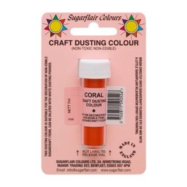 SUGARFLAIR PULVERFRMIGE CRAFT LEBENSMITTELFARBE - CORAL 7 ML