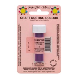 SUGARFLAIR CRAFT LEBENSMITTELFARBE IN PULVER FORM - AFRIKANISCHES VIOLETT 7 ML