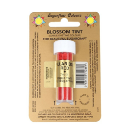 SUGARFLAIR MATTE LEBENSMITTELFARBE IN PULVERFORM - PILLAR BOX RED 7 ML