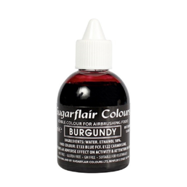 AIRBRUSH-LEBENSMITTELFARBE SUGARFLAIR - BURGUND 60 ML