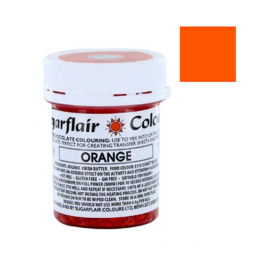 SCHOKOLADENFARBSTOFF SUGARFLAIR - ORANGE 35 G