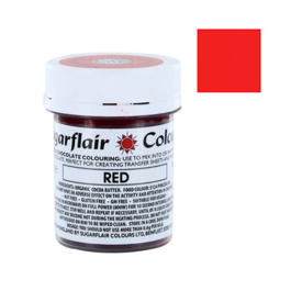 SCHOKOLADENFARBSTOFF SUGARFLAIR - ROT / ROT 35 G