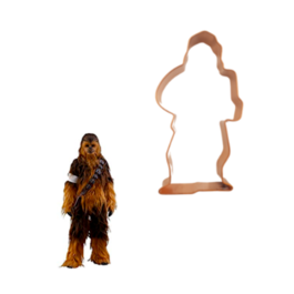 "CUTTER PEPE" AUSSTECHFORM AUS KUPFER - CHEWBACCA