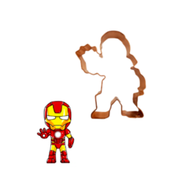 "CUTTER PEPE" AUSSTECHFORM AUS KUPFER - IRON MAN