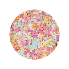 FUNCAKES SPRINKLES - UNICORN MEDLEY PASTEL 50 G