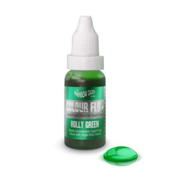 RAINBOW DUST FLSSIGFARBSTOFF "FLO" - HOLLY GREEN 19 ML