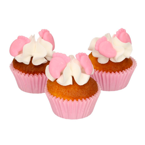 FUNCAKES ZUCKER DEKORATIONEN - ROSA BABY FSSE