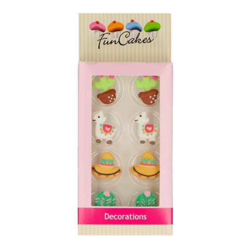 [MHD] FUNCAKES ZUCKERDEKORATIONEN - ALPAKA-SET