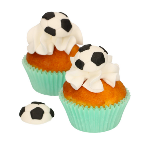 FUNCAKES FONDANT DEKORATIONEN - FUSSBALL