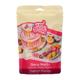 FUNCAKES DECO MELTS - JOGHURT-GESCHMACK 250 G