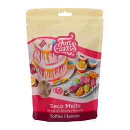 FUNCAKES DECO MELTS - TOFFEEGESCHMACK 250 G
