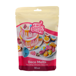 FUNCAKES BLAUE DECO MELTS  250 G