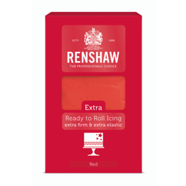 RENSHAW FONDANT EXTRA ROT - 1 KG