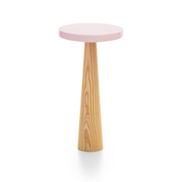 RUNDER "NATUR"  KUCHENSTAND - ROSA 15 CM