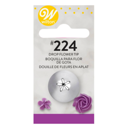 WILTON TLLE #224 - DROP FLOWER