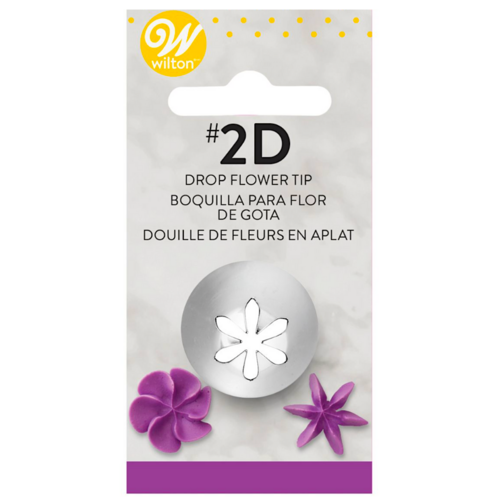 WILTON TLLE #2D - DROP FLOWER