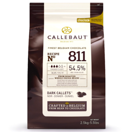 CALLEBAUT SCHWARZE SCHOKOLADEN CALLETS 2,5 KG