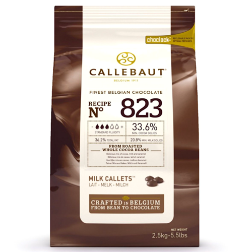 CALLEBAUT MILCHSCHOKOLADE CALLETS 2,5 KG