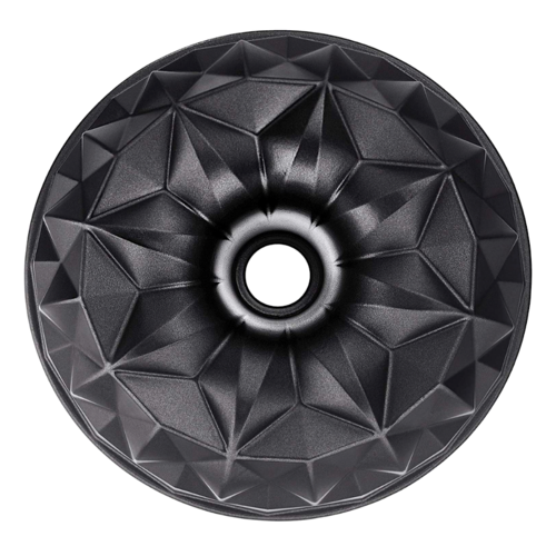 KAISER ALUMINIUMBACKFORM - "GEOMETRISCHER BUNDT " 25 CM