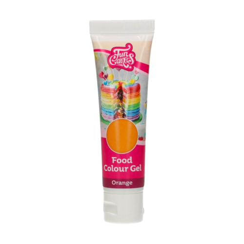 FUNCAKE GELFRMIGE LEBENSMITTELFARBE - ORANGE 30 G