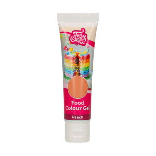 FUNCAKES GELFÖRMIGE LEBENSMITTELFARBE - PFIRSICH 30 G