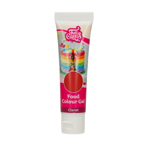 FUNCAKE GELFRMIGE LEBENSMITTELFARBE - WEINROT 30 G