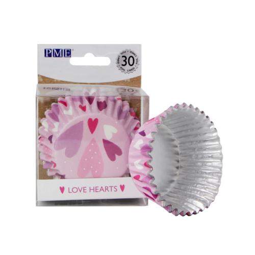 PME CUPCAKE-EIWEGFORMEN - ROSA HERZEN