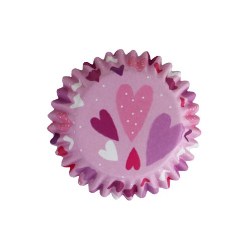 PME CUPCAKE-EIWEGFORMEN - ROSA HERZEN