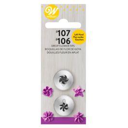 WILTON TLLEN-SET FR LINKSHNDER - DROP FLOWER