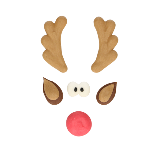 [MHD] FUNCAKES ZUCKERDEKORATION - RUDOLPH