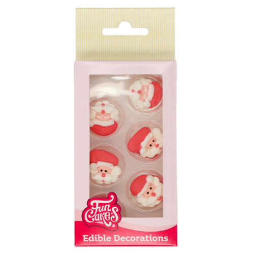 FUNCAKES ZUCKER DEKORATIONEN - WEIHNACHTSMANN