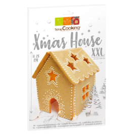 SCRAPCOOKING SCHABLONEN FÜR KEKSE - WEIHNACHTSHAUS XXL