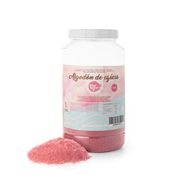 ROSA ZUCKERWATTE  MIT ERDBEERGESCHMACK 1 KG