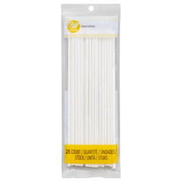 25 WILTON LOLLIPOP-STICKS - 20 CM