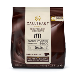 CALLEBAUT DUNKLE SCHOKOLADEN CALLETS 400 G